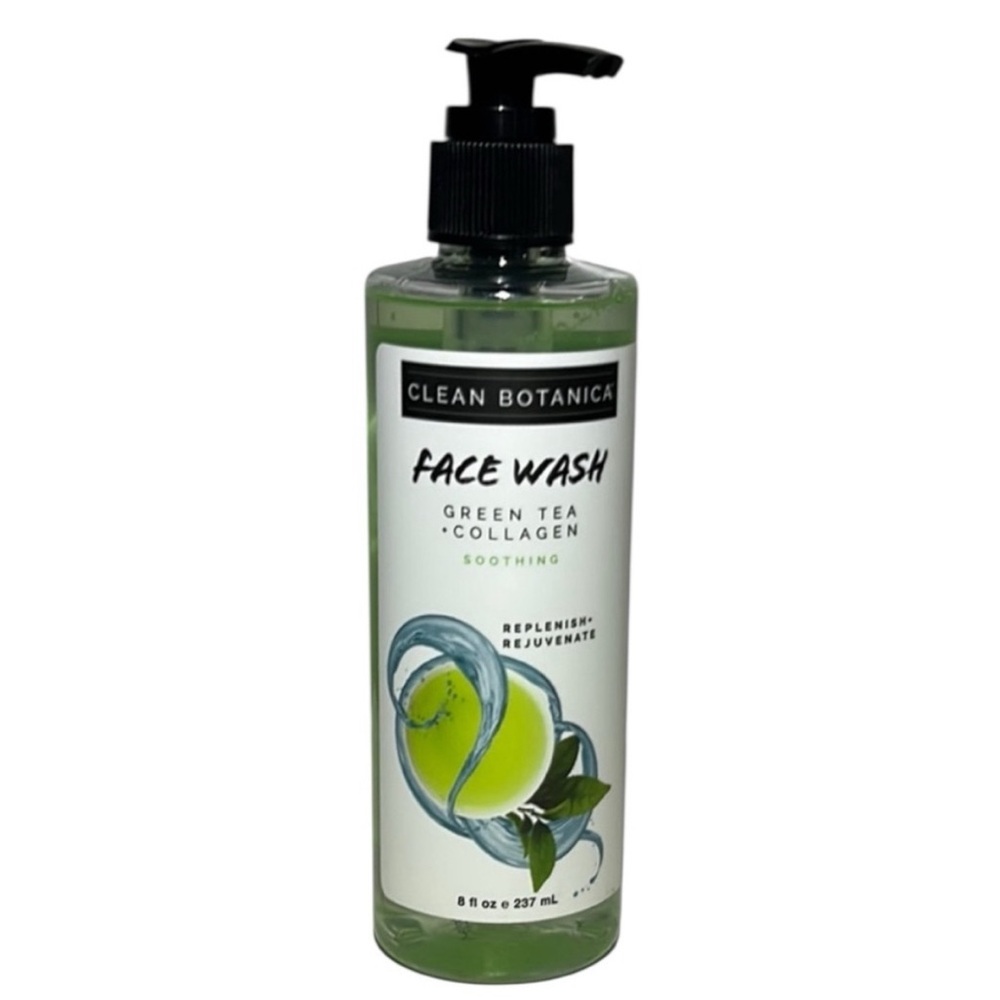 Clean Botanica Green Tea Collagen Soothing Face Wash